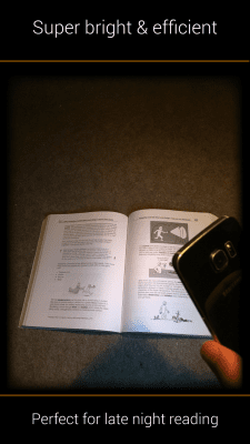 Screenshot of the application Flashlight - flashlight (screen) - #2