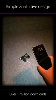 Screenshot of the application Flashlight - flashlight (screen) - #6