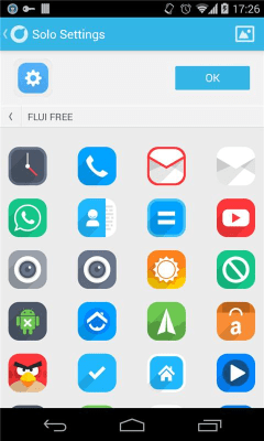 Screenshot of the application FLUI Free Icon Pack - #7