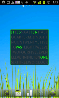 Screenshot of the application Its About Time Widget - #2