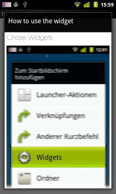 Screenshot of the application Its About Time Widget - #6