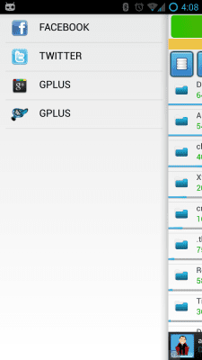 Screenshot of the application Space Analyzer Beta - #4