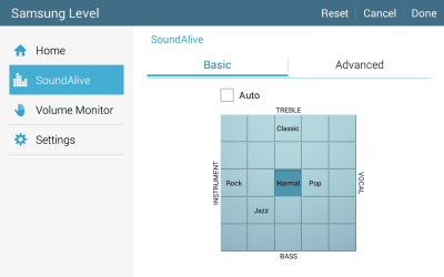 Screenshot of the application Samsung Level for Tablet - #3