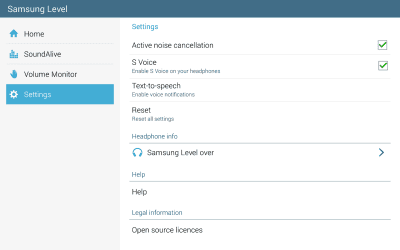 Screenshot of the application Samsung Level for Tablet - #10