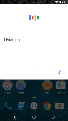 Screenshot of the application Google Start - #4