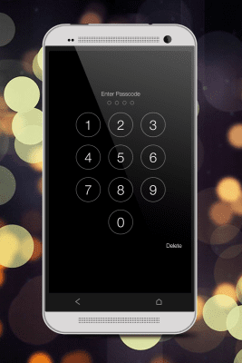 Screenshot of the application Glowing Clock Locker - Blue - #2