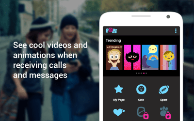 Screenshot of the application Pops: Fun Video Notifications - #7