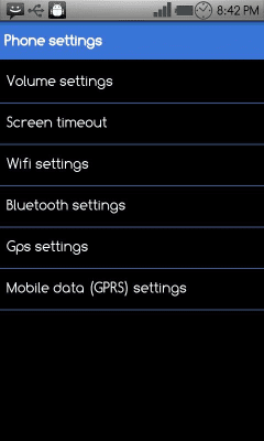 Screenshot of the application Battery Power Widget - #4