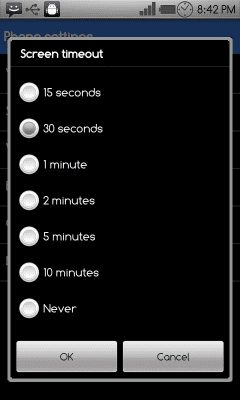 Screenshot of the application Battery Power Widget - #6