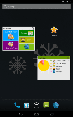 Screenshot of the application Favorite Folder - #9