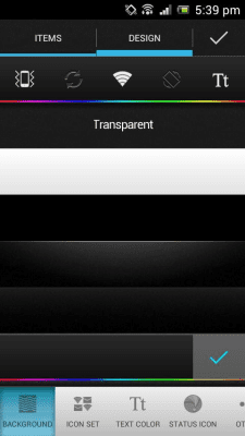 Screenshot of the application 1Tap Quick Bar -Quick Settings - #6
