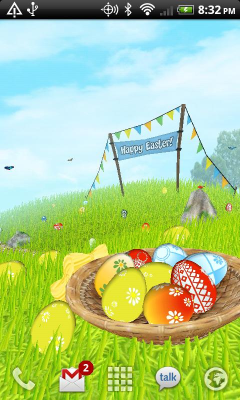 Screenshot of the application Easter Meadows Free Wallpaper - #3