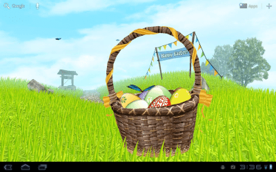 Screenshot of the application Easter Meadows Free Wallpaper - #4