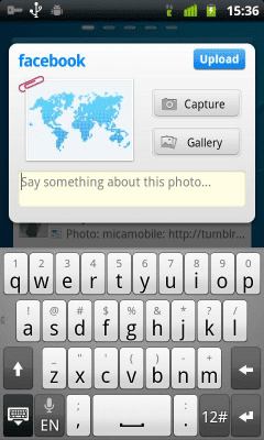 Screenshot of the application GO FBWidget - #6