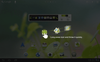 Screenshot of the application GO Launcher HD for Pad - #5