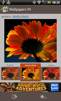 Screenshot of the application Wallpaper Effects - #2