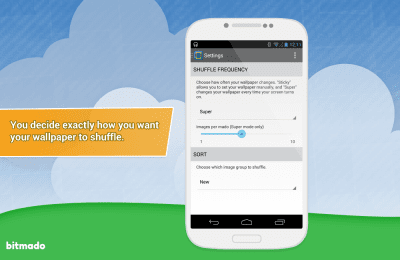 Screenshot of the application bitmado - #5