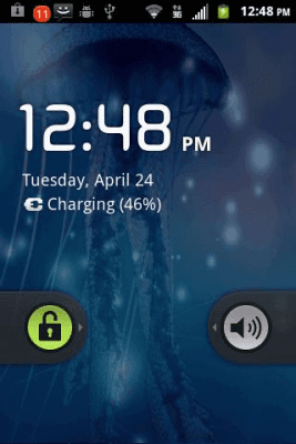 Screenshot of the application JellyFish Live Wallpaper - #2