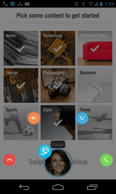 Screenshot of the application Call PopOut - #2