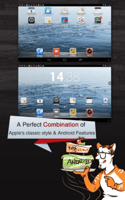 Screenshot of the application Espier Launcher HD - #2