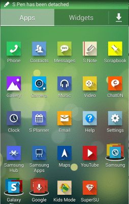 Screenshot of the application Galaxy Icon Themer *ROOT* - #9