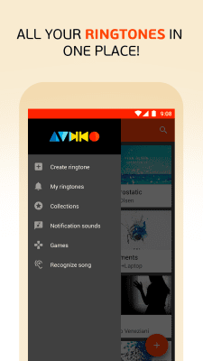 Screenshot of the application Audico - #7