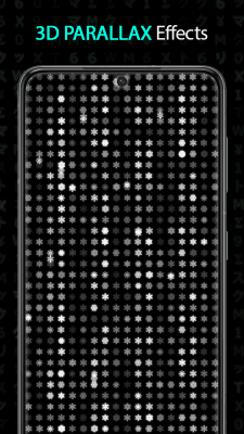 Screenshot of the application Matrix live wallpaper - #2