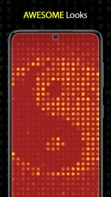 Screenshot of the application Matrix live wallpaper - #7