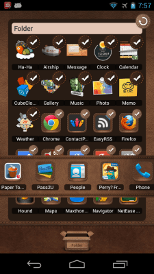 Screenshot of the application TSF Launcher 3D Shell - #4