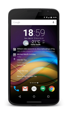 Screenshot of the application Chronus - #3