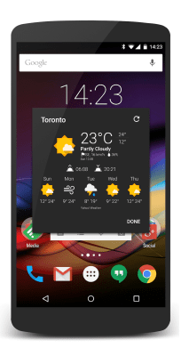 Screenshot of the application Chronus - #9