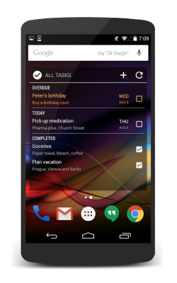 Screenshot of the application Chronus - #12