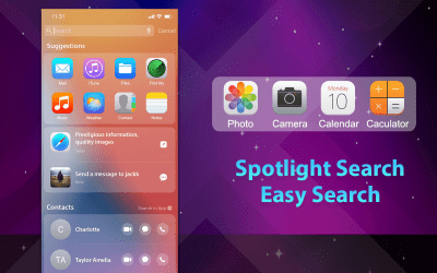 Screenshot of the application Phone 13 Launcher, OS 15 - #13