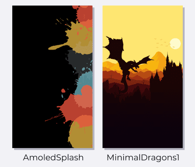 Screenshot of the application AmoledWalls - #5