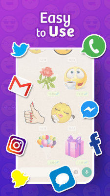 Screenshot of the application WhatSmiley: WAStickers - #7