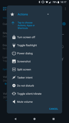 Screenshot of the application Button Mapper: Remap your keys - #3