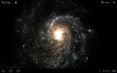 Screenshot of the application Galactic Core Free Wallpaper - #2