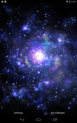 Screenshot of the application Galactic Core Free Wallpaper - #3