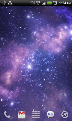 Screenshot of the application Galactic Core Free Wallpaper - #4