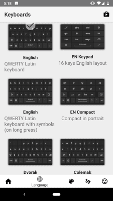 Screenshot of the application AnySoftKeyboard - #2
