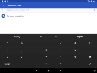 Screenshot of the application AnySoftKeyboard - #11