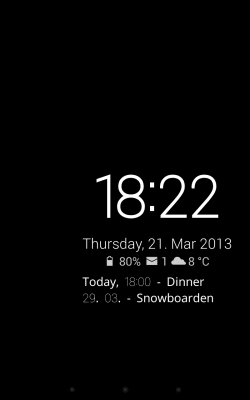 Screenshot of the application Lucid - DayDream Screensaver - #2