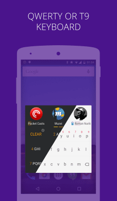 Screenshot of the application AppDialer - search for applications - #2