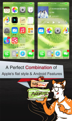Screenshot of the application Espier Launcher 7 - #2