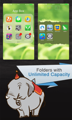 Screenshot of the application Espier Launcher 7 - #4