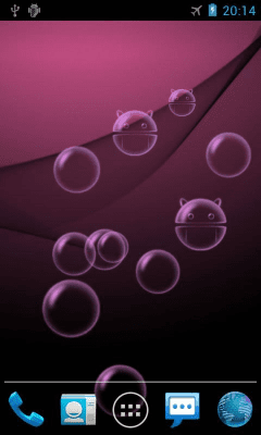Screenshot of the application Bubble Live Wallpaper - #6