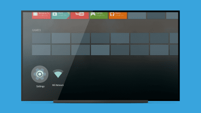 Screenshot of the application Android TV Launcher - #4