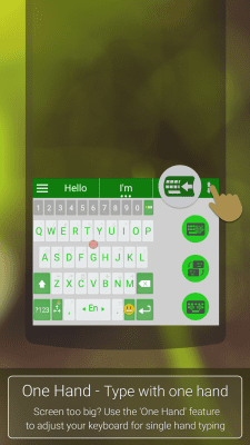 Screenshot of the application ai.type Free Emoji Keyboard - #13