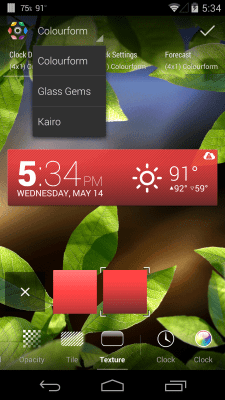 Screenshot of the application Colourform (for HD Widgets) - #2