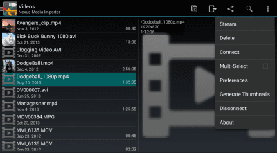 Screenshot of the application NMI Metadata Service - #2